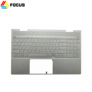 Genuine New Silvery Palmrest with backlit keyboard For HP Envy X360 15-ED L93227-001