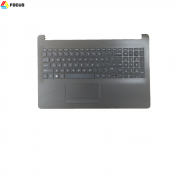 Original New Laptop somke grey Palmrest Upper Case with keyboard touchpad for HP Pavilion 15-BS/15-BW 925010-001