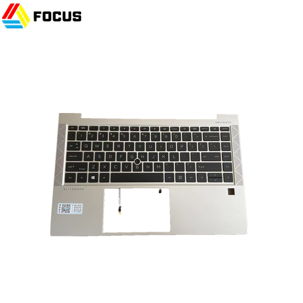 Original new laptop palmrest case top cover with backlit keyboard for HP Elitebook 850 G7 M07090-001