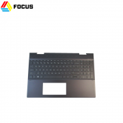 HOT SELLING Brand New Silver palmrest backlit keyboard touchpad For HP Envy 15-CN L20748-001