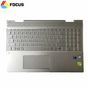 HOT SELLING Brand New Silver palmrest keyboard with touchpad For HP Envy 15-CN L20746-001