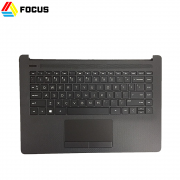 Original New Laptop jet Black top cover palmrest upper case with Keyboard & Touchpad for HP Pavilion 14-CM /14-CK L23239-001