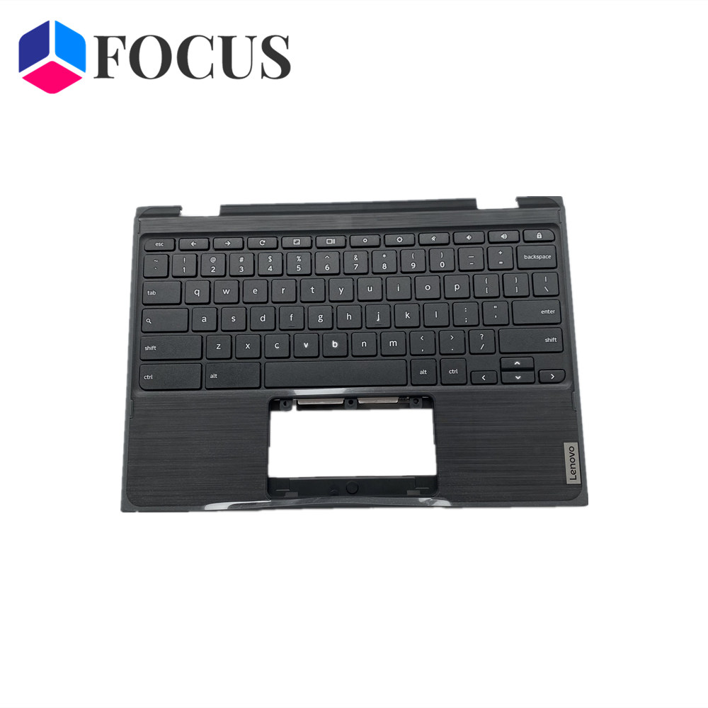 Lenovo 300E 2nd AST Gen Chromebook Palmrest with Keyboard (No Camera Hole) 5CB0Z21541