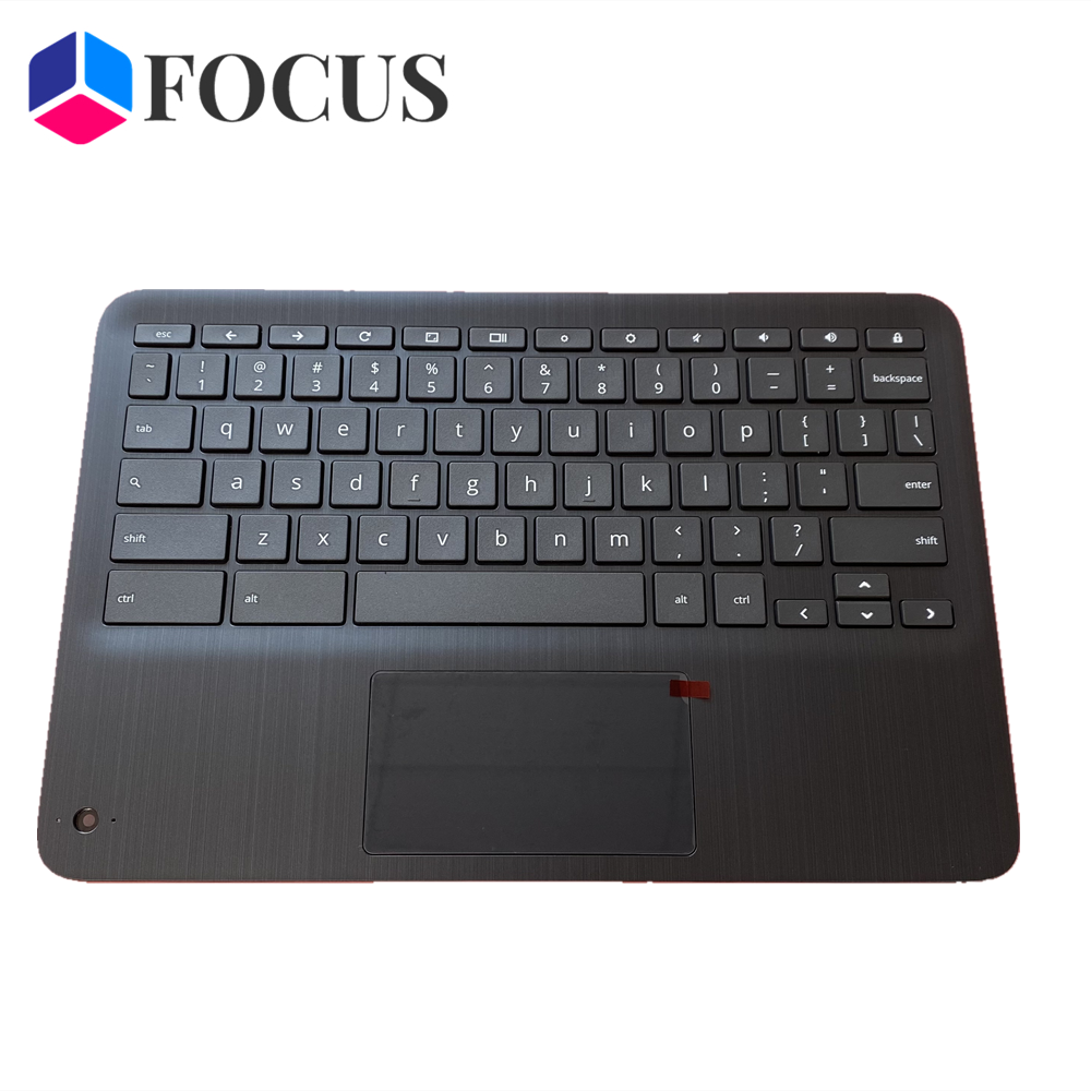 HP Chromebook X360 11 G3 EE Palmrest Keyboard Touchpad Non WFC L92215-001