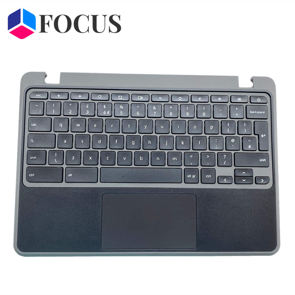Acer Chromebook 11 C722 Palmrest Upper Case w/ Keyboard Touchpad 60.A6VN7.001