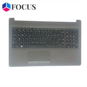 HP Probook 250 255 G7 grey palmrest keyboard touchpad L50000-001
