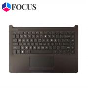 HP Pavilion 14CF 14-DK Palmrest Keyboard Touchpad Grey L24818-001