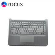HP Pavilion 14-CF 14-DK Palmrest Keyboard Touchpad Silver L48648-001