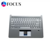 HP Pavilion 14-DQ Palmrest Keyboard Silver With FPR L61506-001
