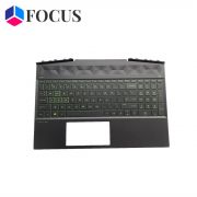 HP Pavilion 15-DK Palmrest Backlit Keyboard Green L57593-001