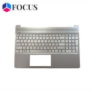 HP Pavilion 15-DY 15-EF Palmrest Keyboard Silver L63578-001