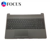 HP Pavilion 15S-DU 15S-DY 15S-DW Palmrest Backlit Keyboard Touchpad Silver L52022-001