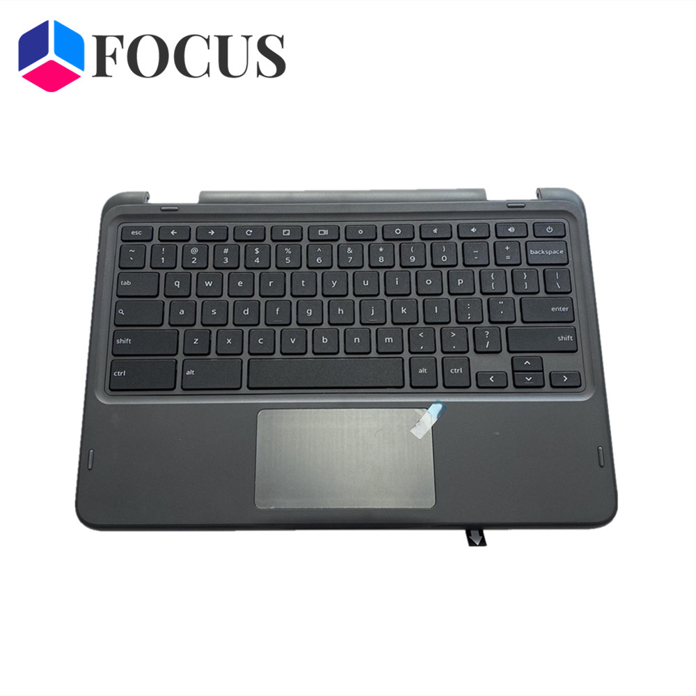 Dell Chromebook 11 3100 2 in1 Palmrest Keyboard Touchpad  without Camera Hole 034Y6Y