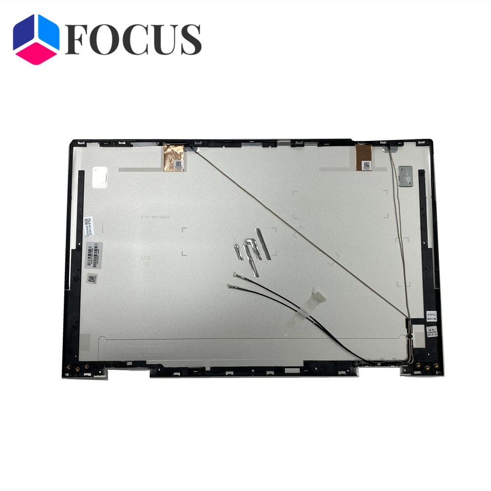 thumbnail image 2 of Silver LCD Back Cover With Hinges For HP Envy X360 15-ed Series (L93203-001) 2 of 6