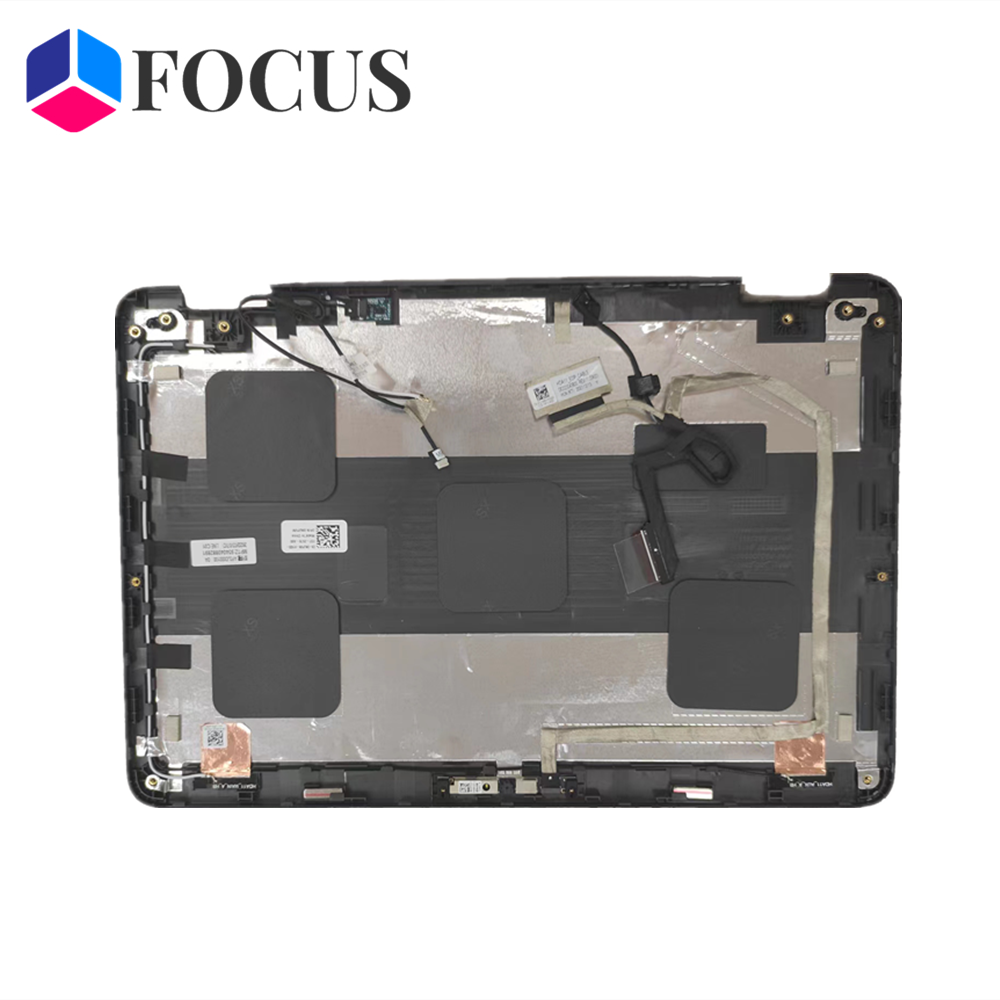 thumbnail interactive-video image 1 of Dell Chromebook 3110 2-in-1 Lower Bottom Case Cover - Genuine OEM GW93P (0GW93P) - Black 1 of 2
