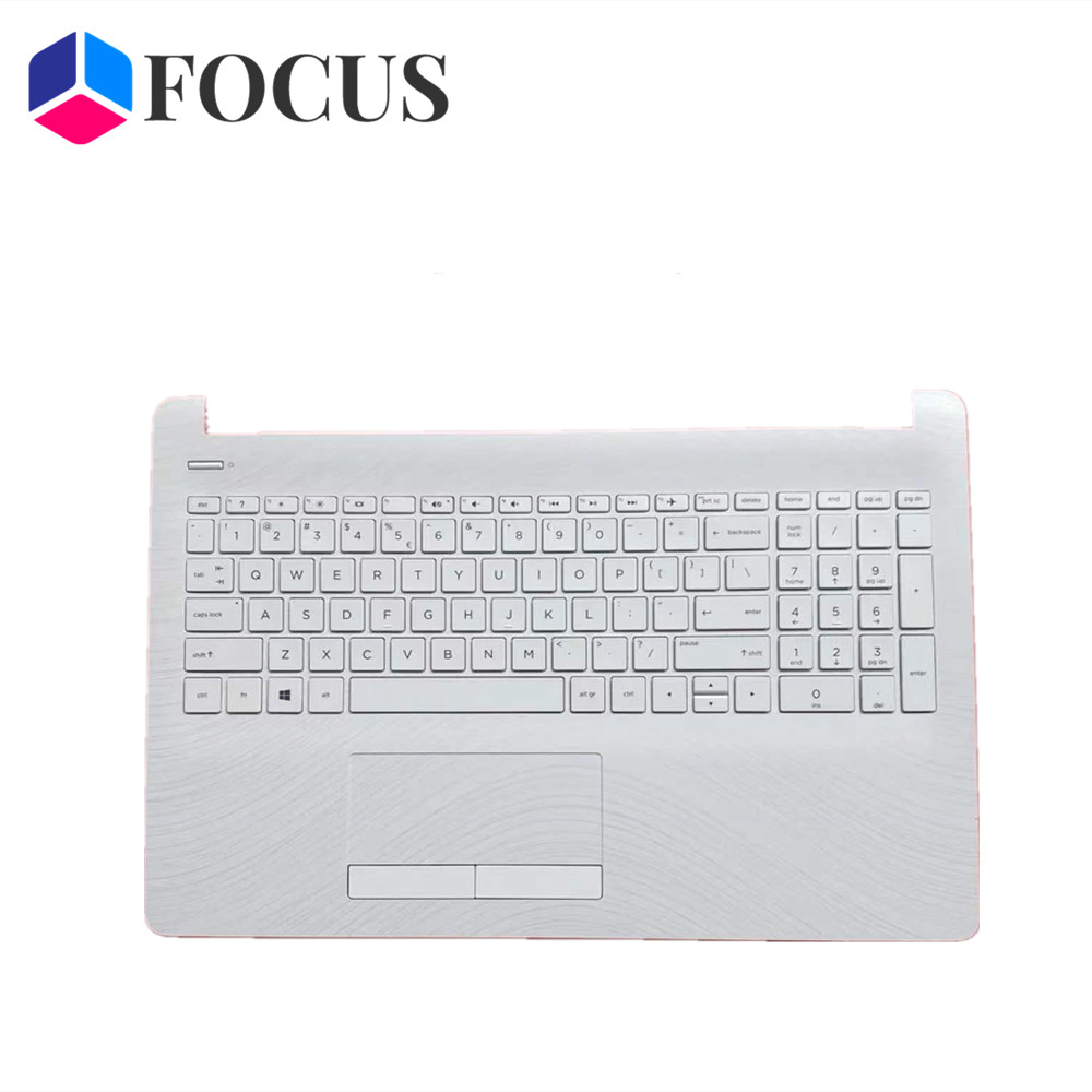 HP Pavilion 15-BS Palmrest Keyboard Touchpad White 925009-001