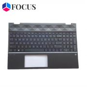 HP Pavilion 15-CR Palmrest Backlit Keyboard Without Hole L20849-001