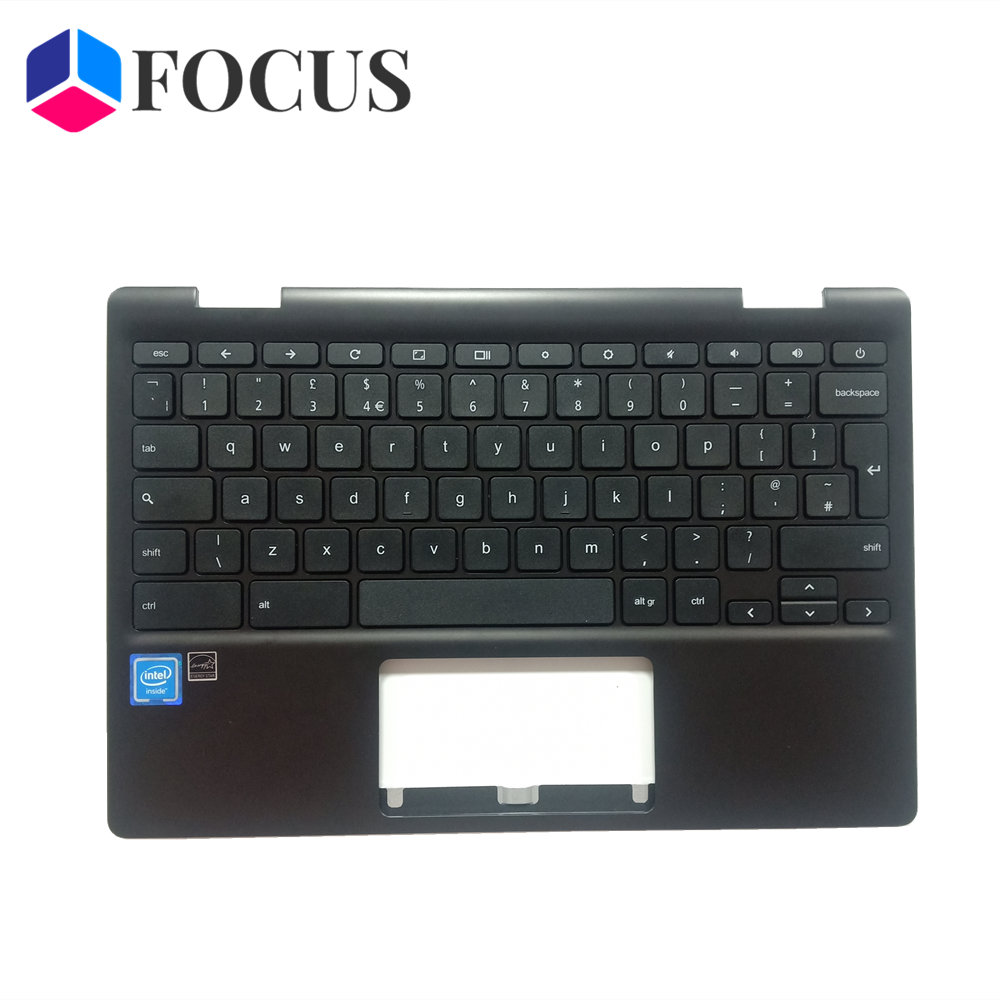 Asus Chromebook 11 C204MA Palmrest Upper Case w/ Keyboard Touchpad 13N1-86A0301