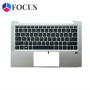 HP Elitebook 830 G7 Palmrest Backlit Keyboard Silver For Privacy M08701-001