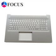 HP Envy 17-CN Palmrest With Keyboard Silver M50458-001