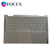 Lenovo Yoga C740-14IML Upper Case Palmrest With Keyboard Touchpad FPMC 5CB0U43990