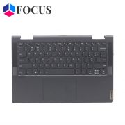 Lenovo Yoga 7-14ITL05 Upper Case Palmrest With Backlit Keyboard Touchpad Grey 5CB1A16224