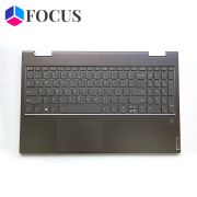 Lenovo Yoga C740-15IML Upper Case Palmrest With Backlit Keyboard Touchpad 5CB0U43820
