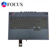 Lenovo Legion 5-15ACH6 Upper Case Palmrest With Backlit Keyboard Touchpad Blue 5CB1C93064