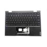 Lenovo 100E Chromebook 2nd Gen MTK2 82Q3 Palmrest Upper Case w/ Keyboard 5CB1E21835