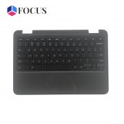 New For Dell Chromebook 11 3120 Palmrest Upper Case C Shell w/ Keyboard & Touchpad NFC WHJ70 0WHJ70
