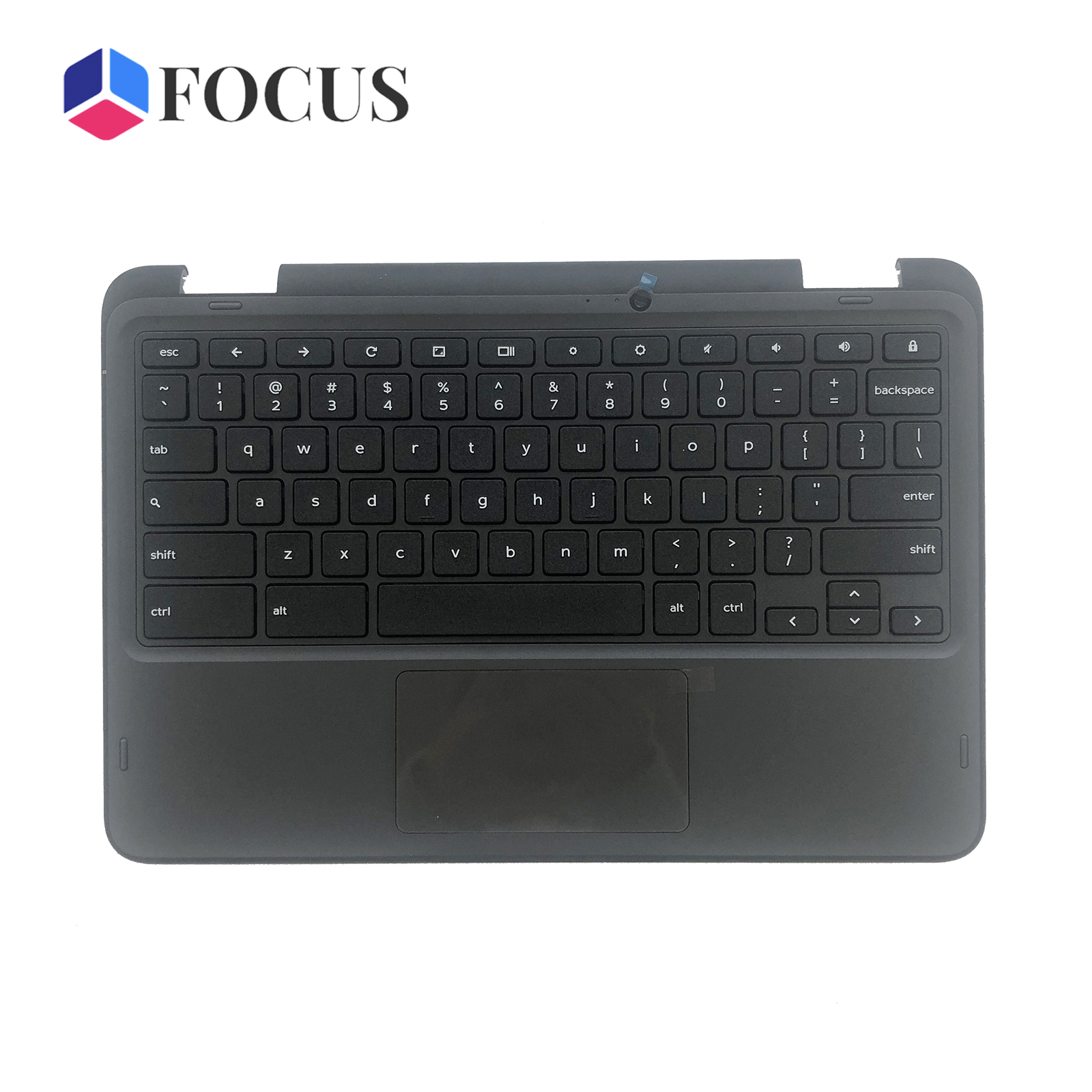 For New Dell Chromebook 11 3120 2in1 Palmrest Upper Case C Shell w/ Keyboard Touchpad WFC 801P8 0801P8