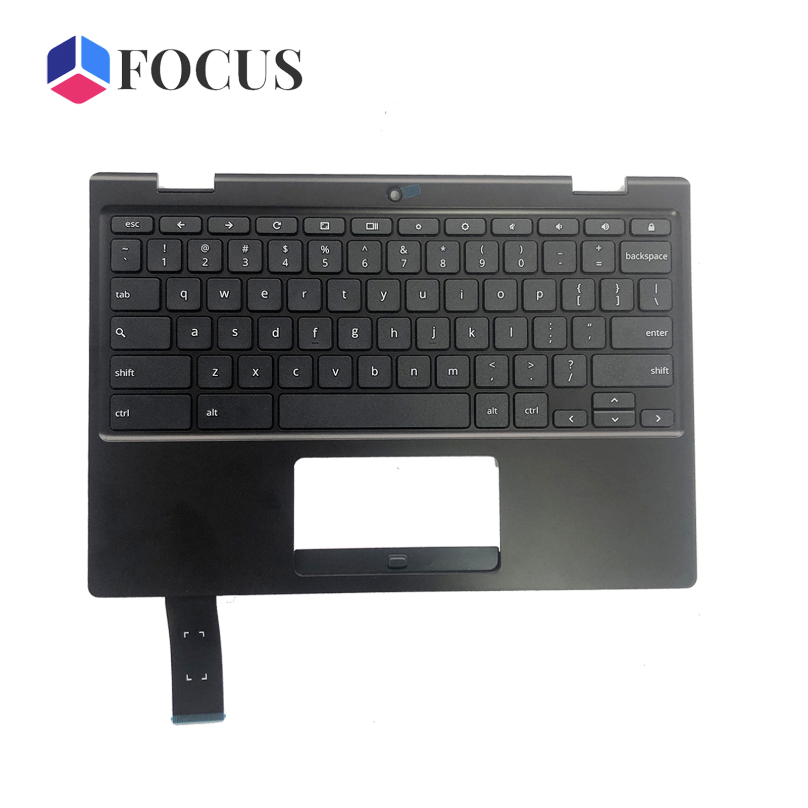 New For Asus Chromebook 11 CR1 CR1100FKA Palmrest Upper Case w/ Keyboard WFC 90NX03E1-R30US0
