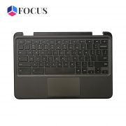 New For Dell Chromebook 11 3110 Non-touch Palmrest Upper Case C Shell w/ Keyboard & Touchpad w/o Right Side IO 0WP30N WP30N